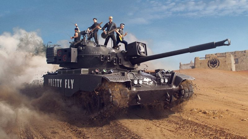 Offspring promove novo álbum no game World Of Tanks