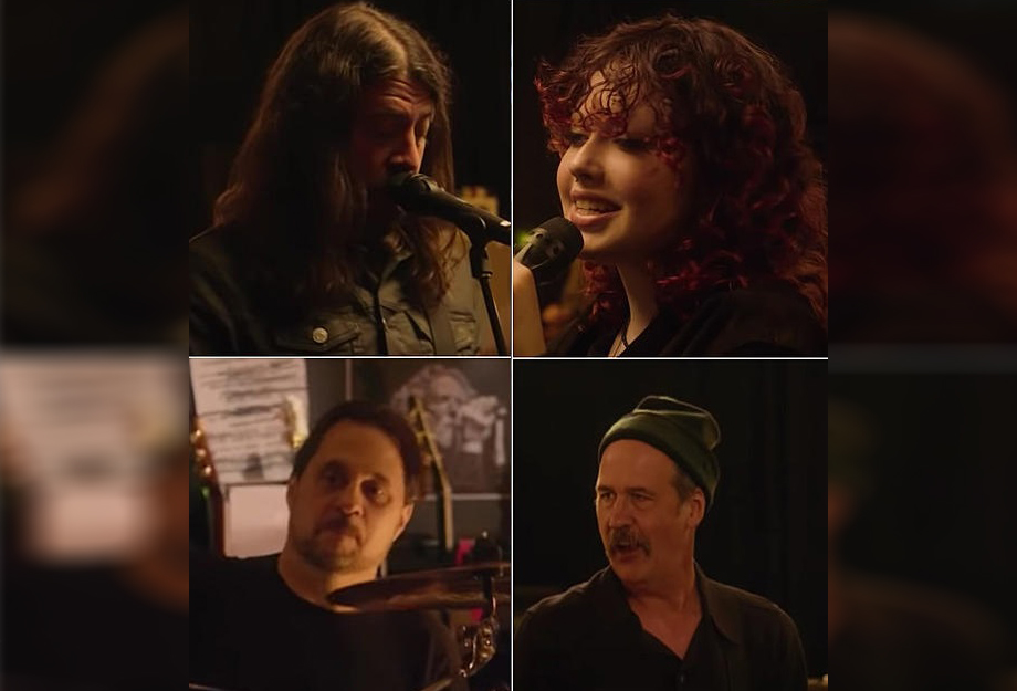 Dave Grohl se apresenta com filha Violet, Dave Lombardo e Krist Novoselic em programa de TV; assista