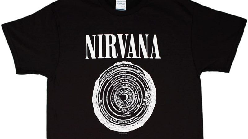 Nirvana é processado devido ilustração de camiseta