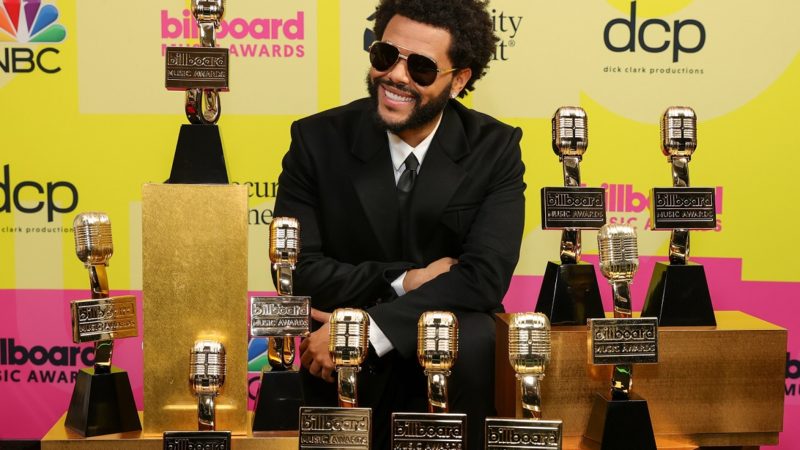 The Weeknd é o grande vencedor do Billboard Music Awards 2021 com 10 prêmios