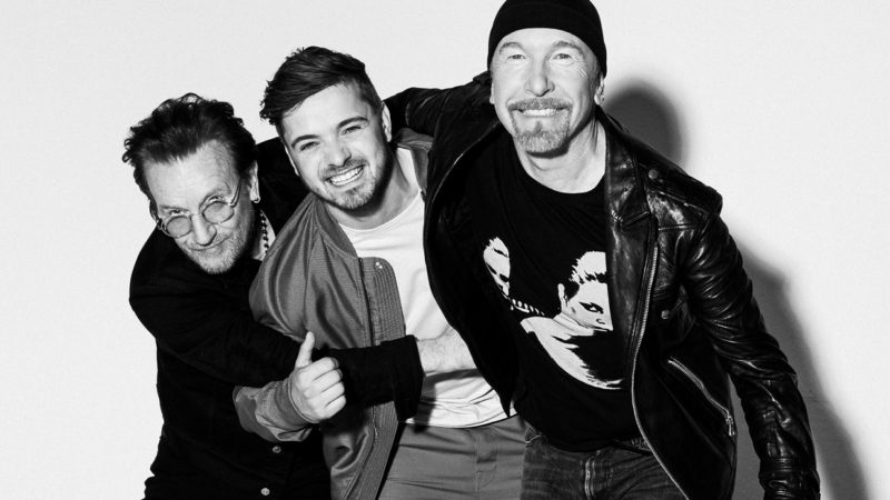 U2 grava música da Eurocopa com DJ Martin Garrix