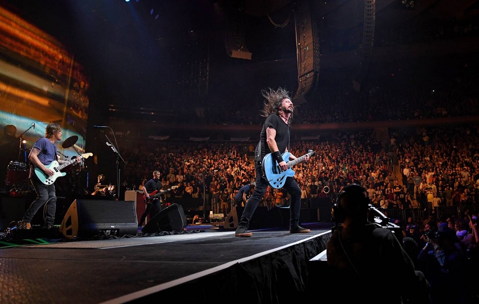Foo Fighters faz show histórico no Madison Square Garden com capacidade total