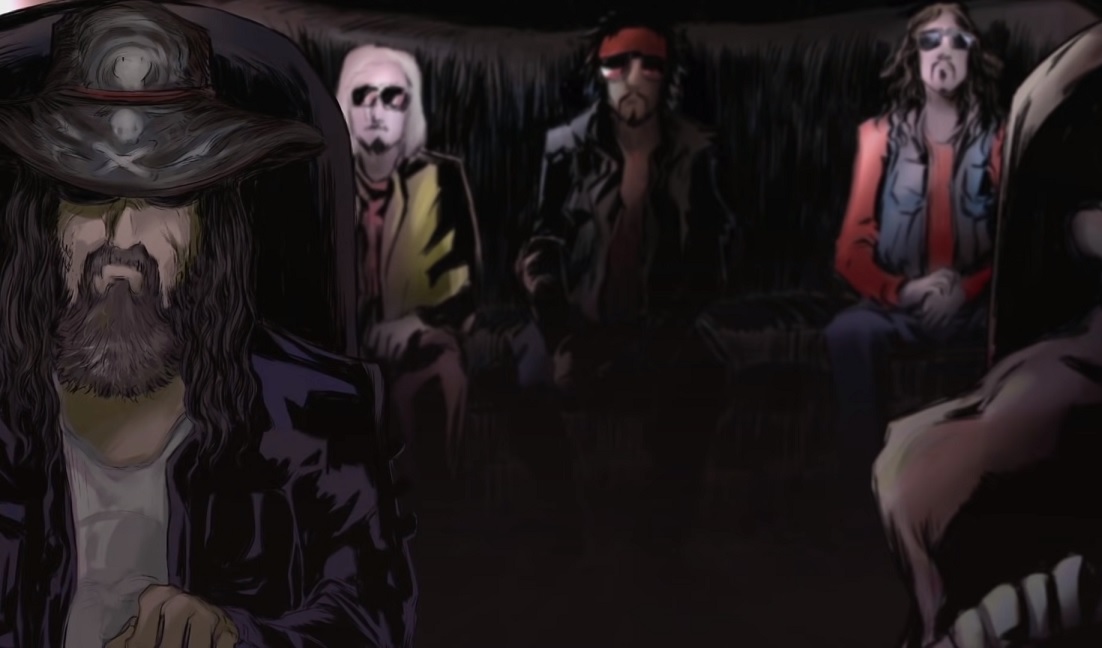 L.A. Rats, supergrupo com Rob Zombie, Nikki Sixx, John 5 e Tommy Clufetos, lança clipe animado