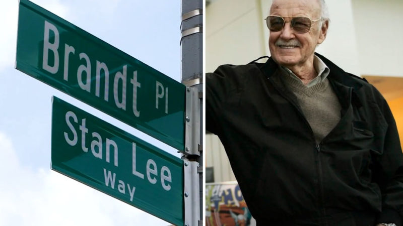 Stan Lee ganha homenagem póstuma em rua de Nova York