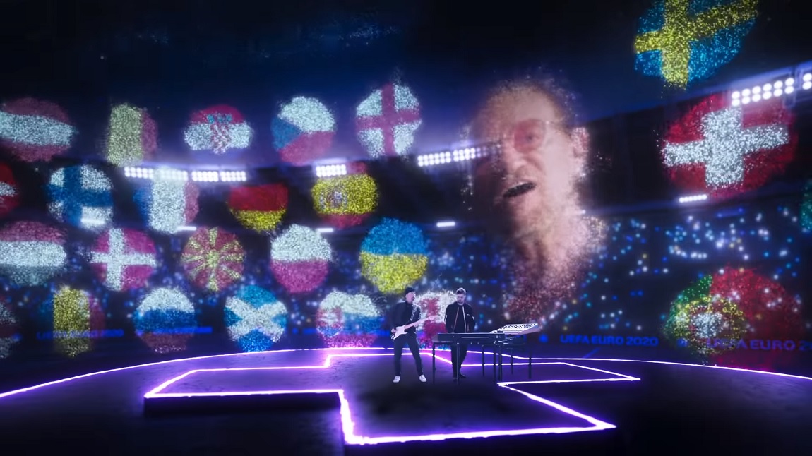 U2 e DJ Martin Garrix tocam ‘We Are The People’ na abertura da Eurocopa; assista