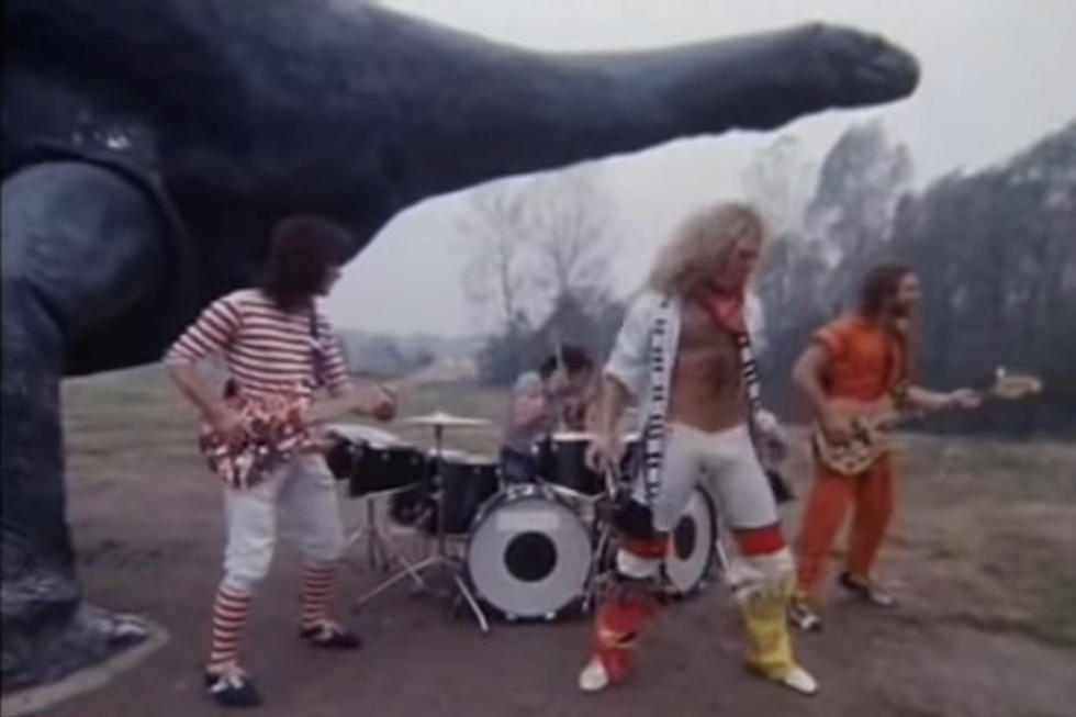 Confira vídeo perdido do Van Halen em Jurassic Park na Itália em 1981
