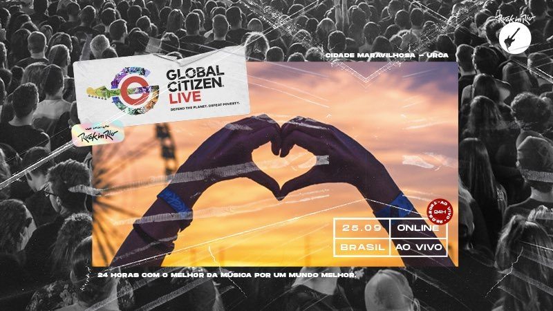 Rock in Rio e Global Citizen anunciam parceria inédita