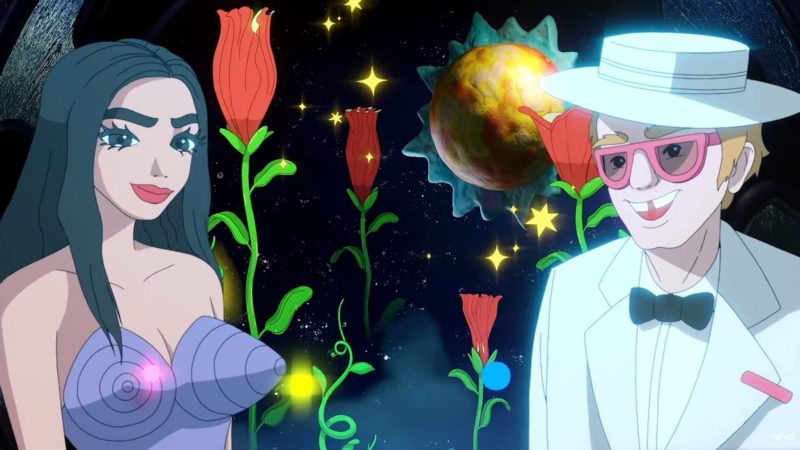 Elton John e Dua Lipa lançam parceria em ‘Cold Heart’; assista clipe animado