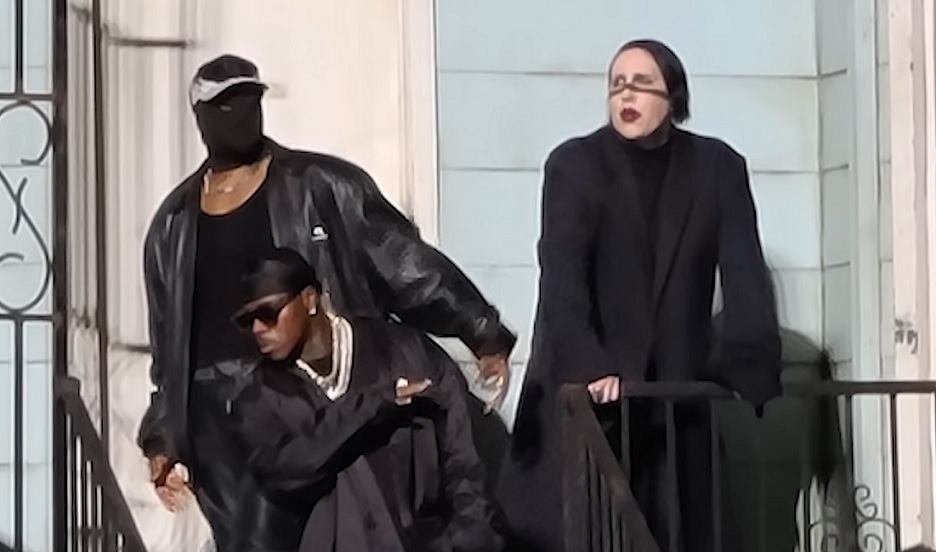 Marilyn Manson faz primeira aparição em evento de Kanye West após acusações de abuso