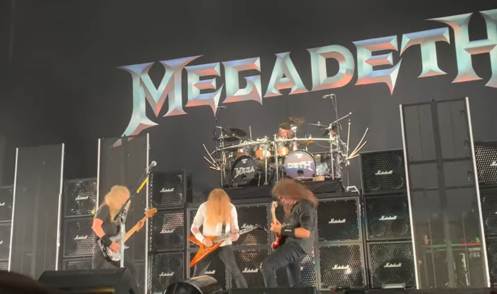 Megadeth retorna aos palcos com nova formação; assista
