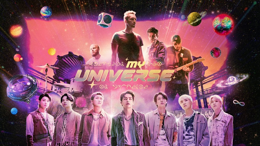 Coldplay e BTS lançam clipe da parceria ‘My Universe’