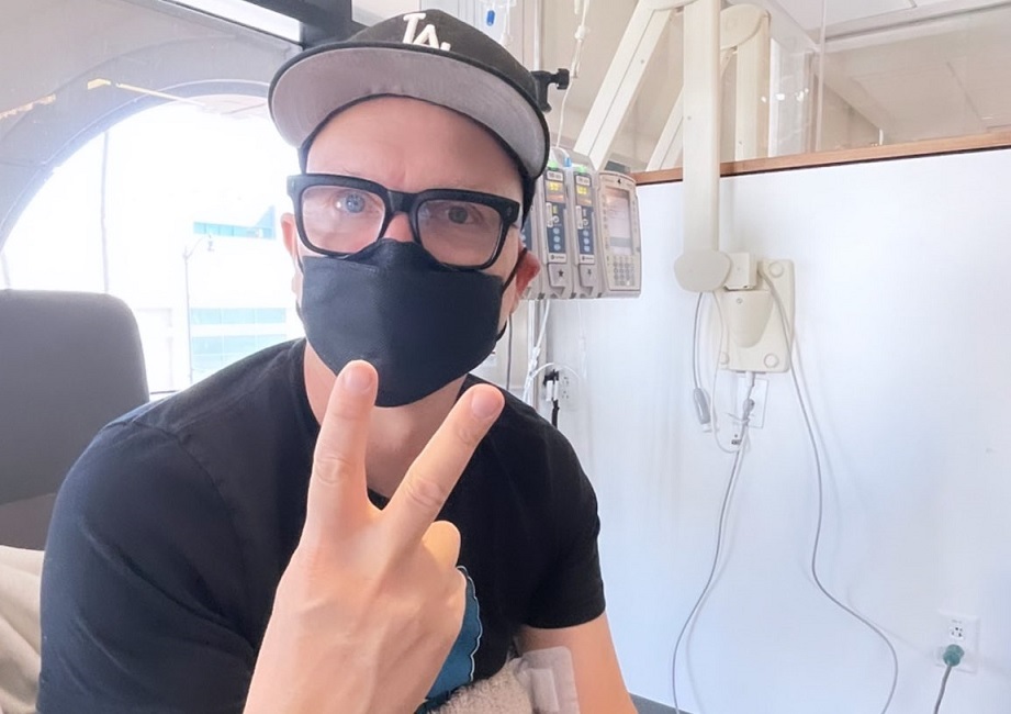 Mark Hoppus, do Blink-182, termina tratamento com quimioterapia