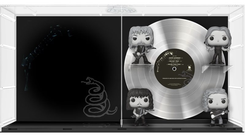 Metallica anuncia edição especial da Funko de 30 anos do 'Black Album'