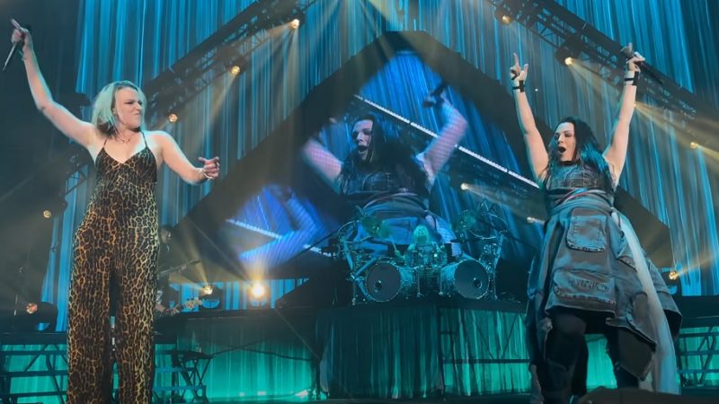 Amy Lee (Evanescence) e Lzzy Hale (Halestorm) fazem versão de 'Heavy' do Linkin Park; assista