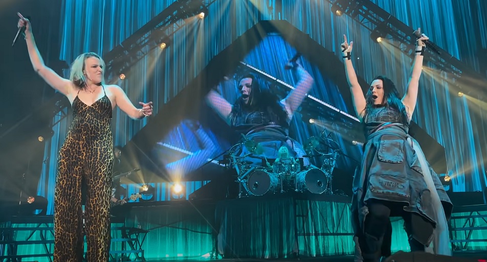 Amy Lee (Evanescence) e Lzzy Hale (Halestorm) fazem versão de ‘Heavy’ do Linkin Park; assista