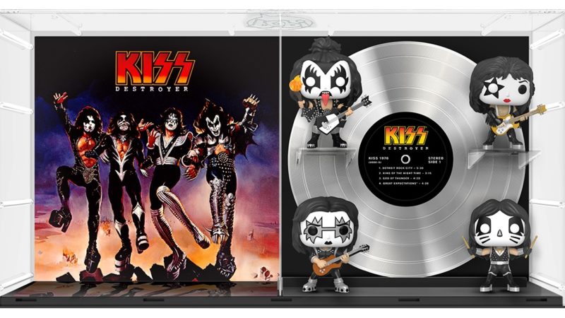 KISS ganha edição especial da Funko de 45 anos do álbum 'Destroyer'