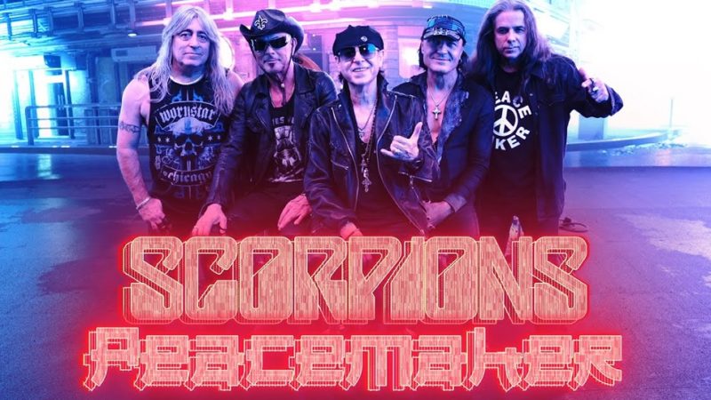 Scorpions lança clipe oficial do novo single ‘Peacemaker’