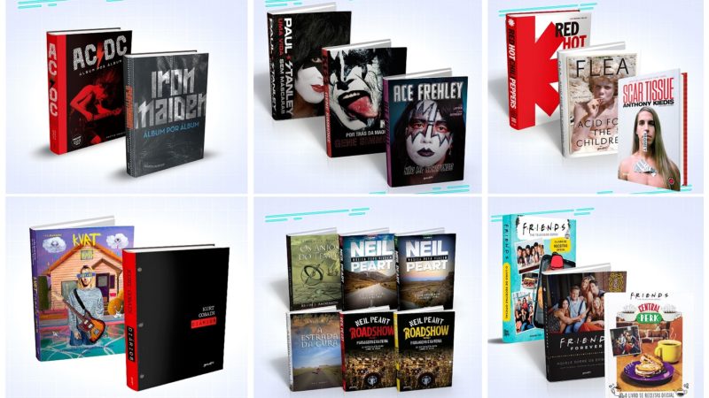 De KISS a Red Hot Chili Peppers: confira livros em promoção na Black Friday