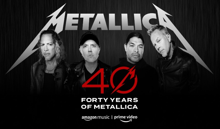 Metallica anuncia transmissão ao vivo dos shows de 40 anos pela Amazon