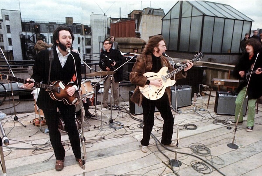 Beatles: último show em topo de prédio será exibido nos cinemas dos EUA