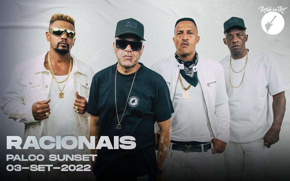 Rock in Rio 2022 anuncia Racionais, Criolo e Xamã no Dia do Rap