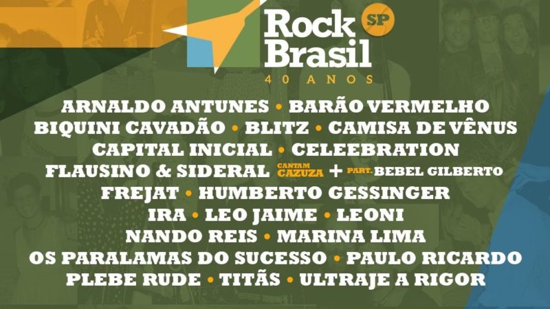 Rock Brasil 40 anos: festival reúne ícones do rock nacional em São Paulo; veja a programação