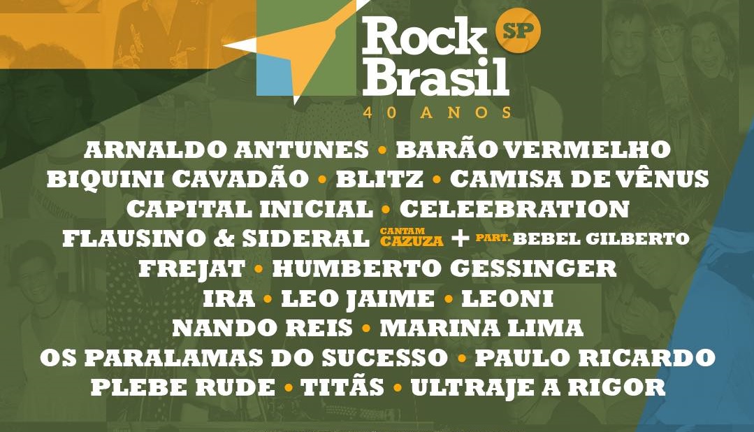 Rock Brasil 40 anos: festival reúne ícones do rock nacional em São Paulo; veja a programação