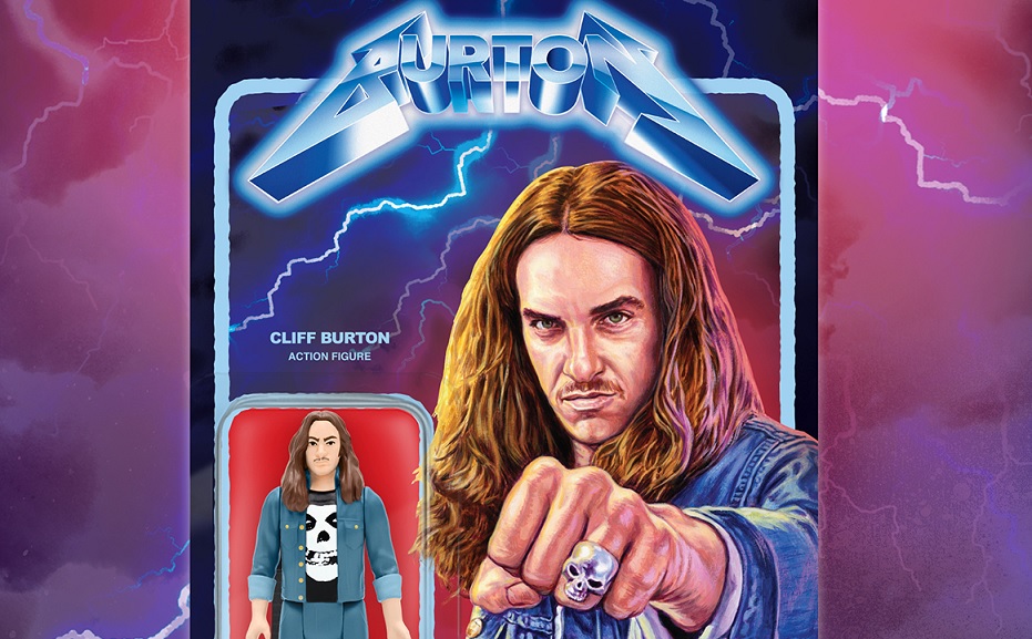 Cliff Burton, do Metallica, ganha boneco colecionável