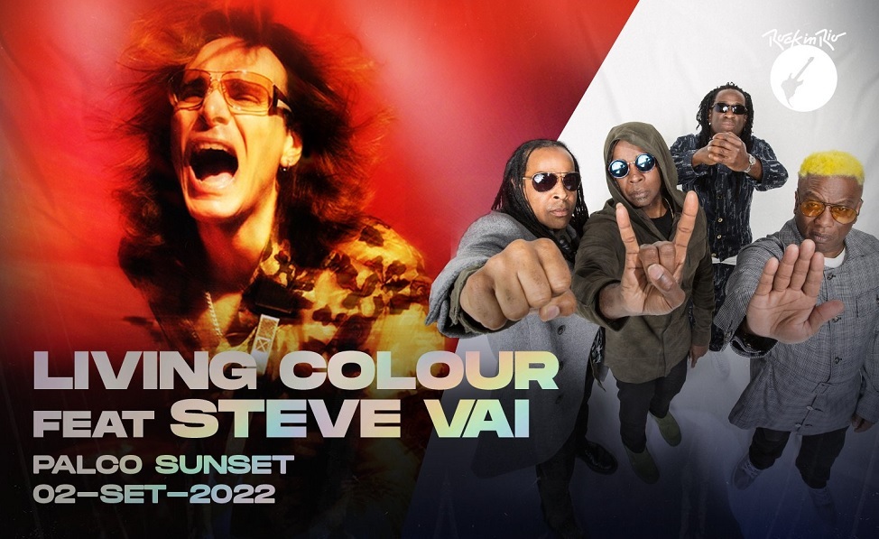 Rock in Rio 2022: Living Colour com Steve Vai e Bullet For My Valentine são confirmados no Palco Sunset