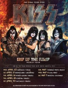 KISS - End Of The Road World Tour