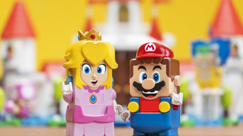 Princesa Peach chega ao universo Lego Super Mario