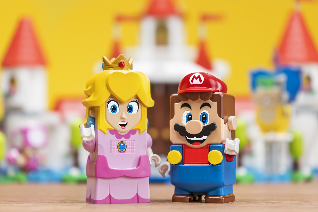 Princesa Peach chega ao universo Lego Super Mario
