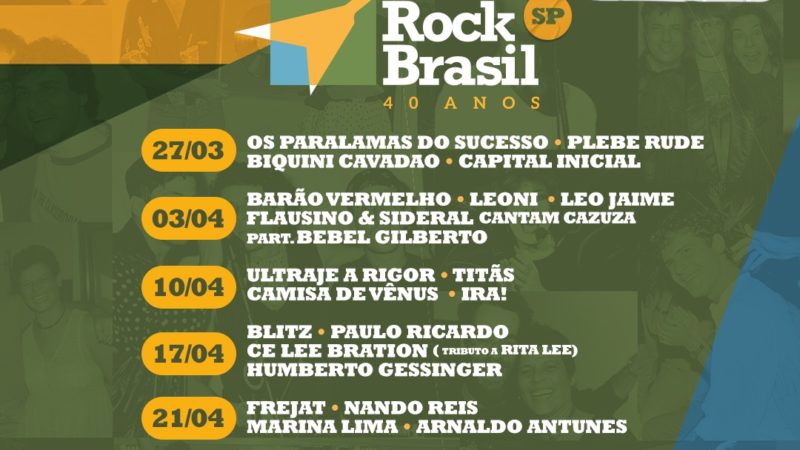 Rock Brasil 40 anos - São Paulo