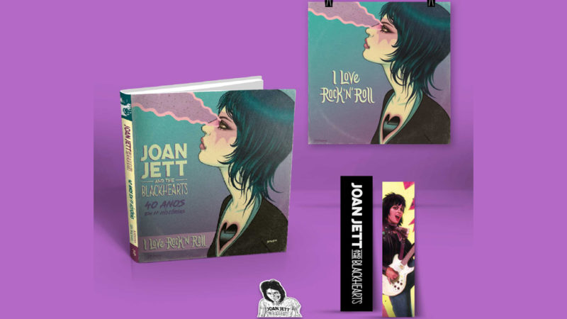 Livro de quadrinhos de Joan Jett é lançado no Brasil
