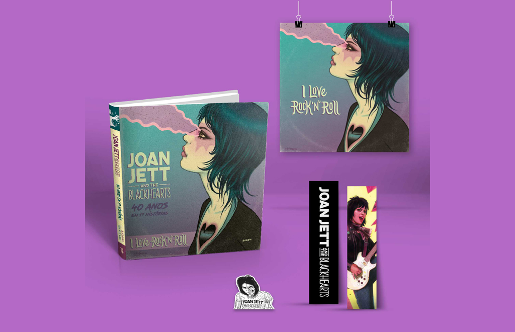 Livro de quadrinhos de Joan Jett é lançado no Brasil