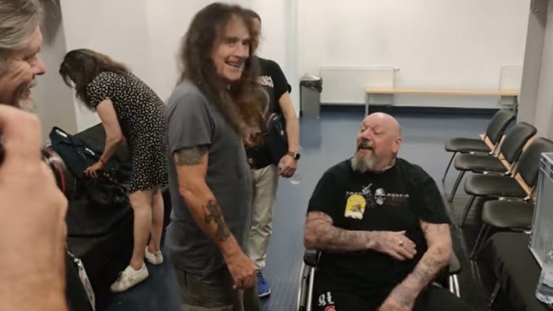 Iron Maiden: Steve Harris e Paul Di'Anno se reencontram na Croácia