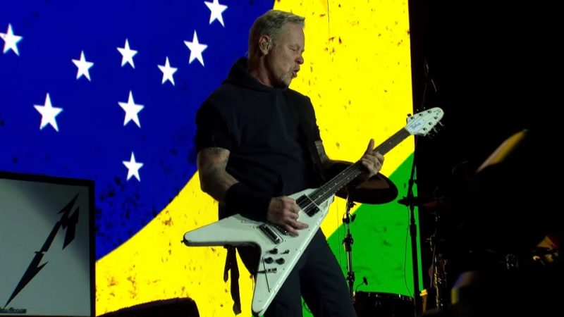 Metallica divulga vídeo oficial de 'Blackened' em Porto Alegre