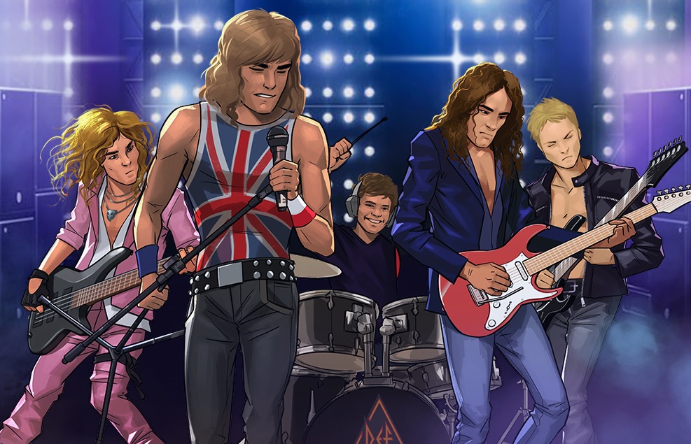 Def Leppard lança game para celular ‘Let’s Rock It’