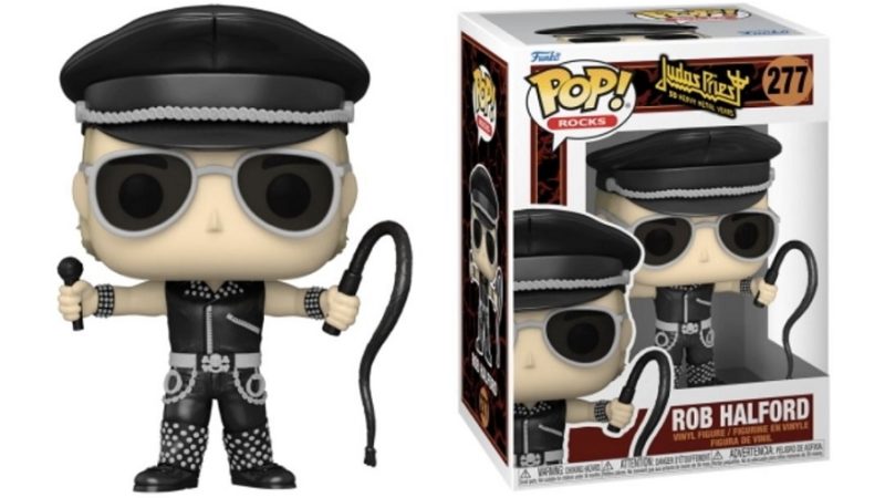 Rob Halford, do Judas Priest, ganha versão de boneco Funko