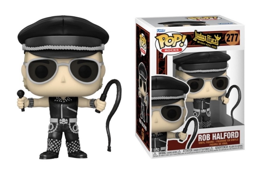 Rob Halford, do Judas Priest, ganha versão de boneco Funko