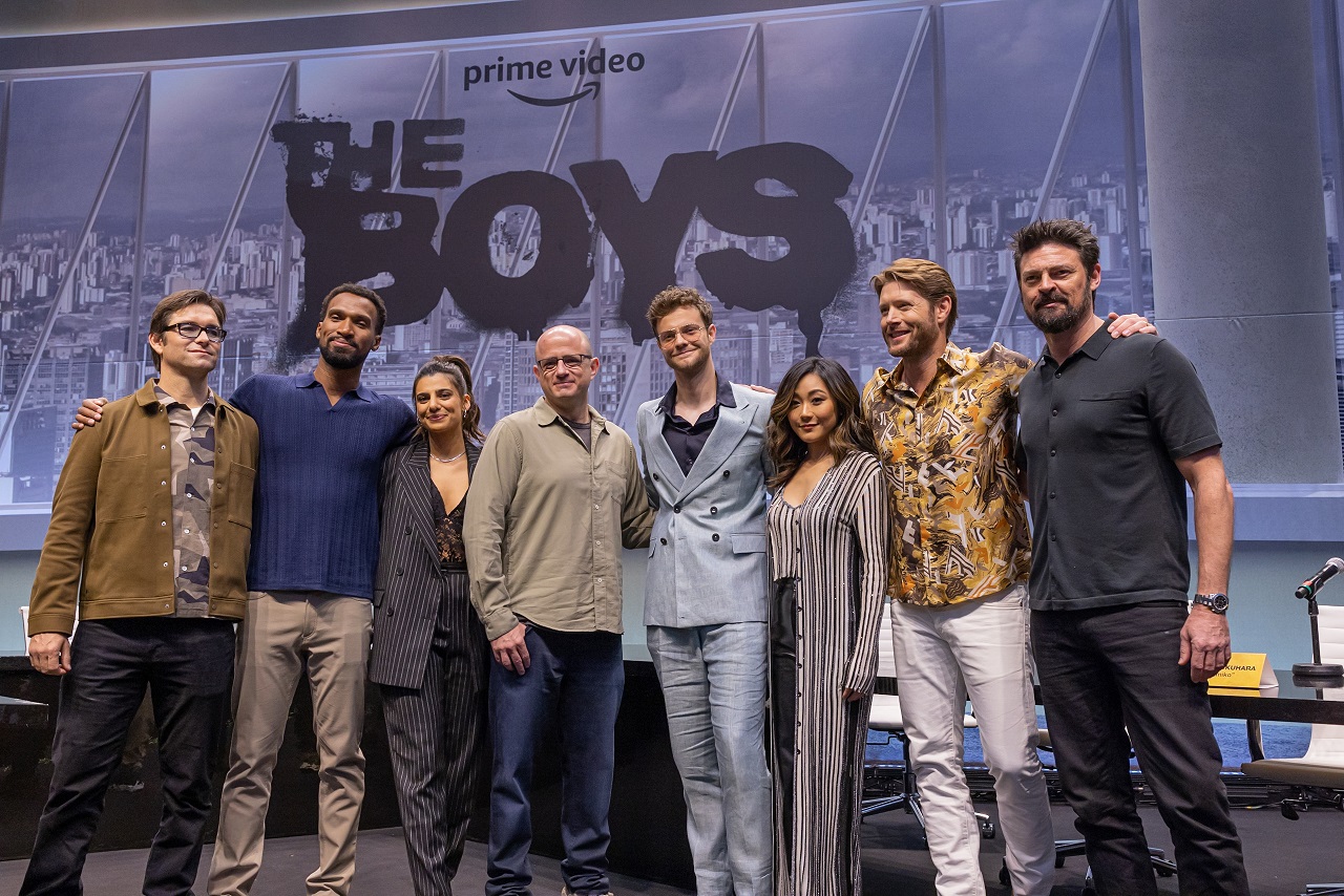 ‘The Boys’: elenco visita o Brasil para divulgar último episódio da série
