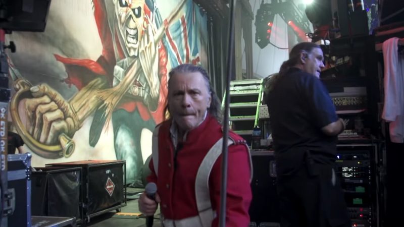Iron Maiden divulga clipe ao vivo de 'Stratego' com cenas gravadas no Brasil