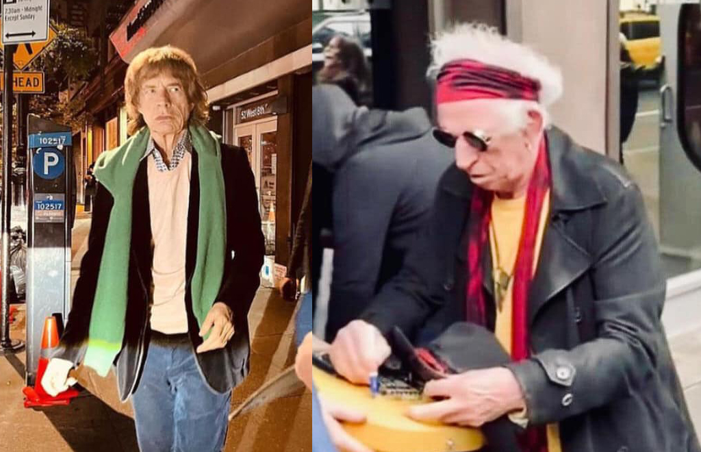 Rolling Stones são vistos saindo de lendário estúdio em Nova York