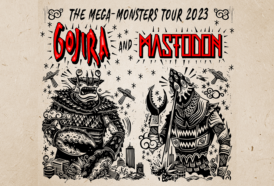 Gojira e Mastodon anunciam show único no Brasil para novembro