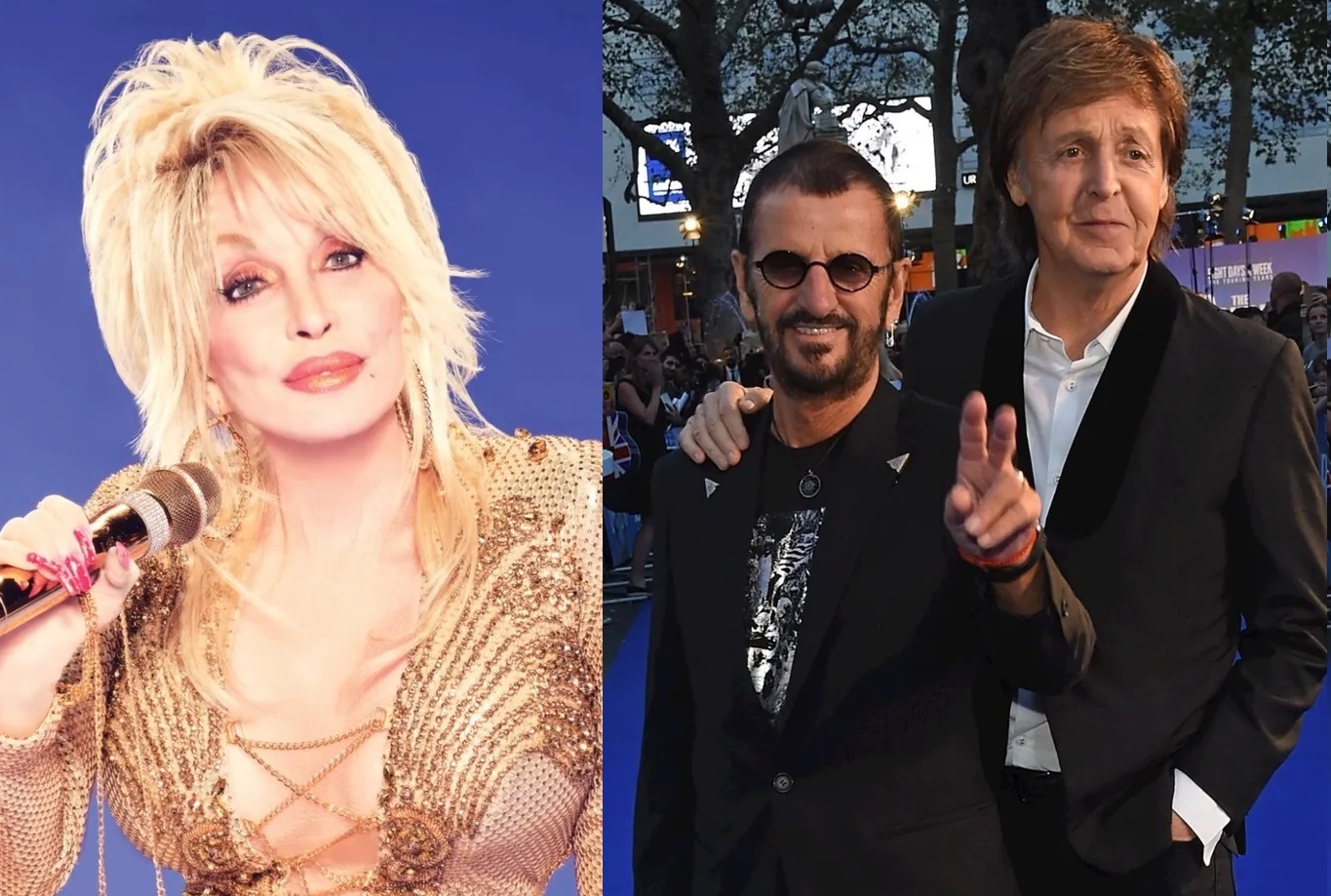 Dolly Parton regrava ‘Let it Be’, dos Beatles, com Paul McCartney e Ringo Starr
