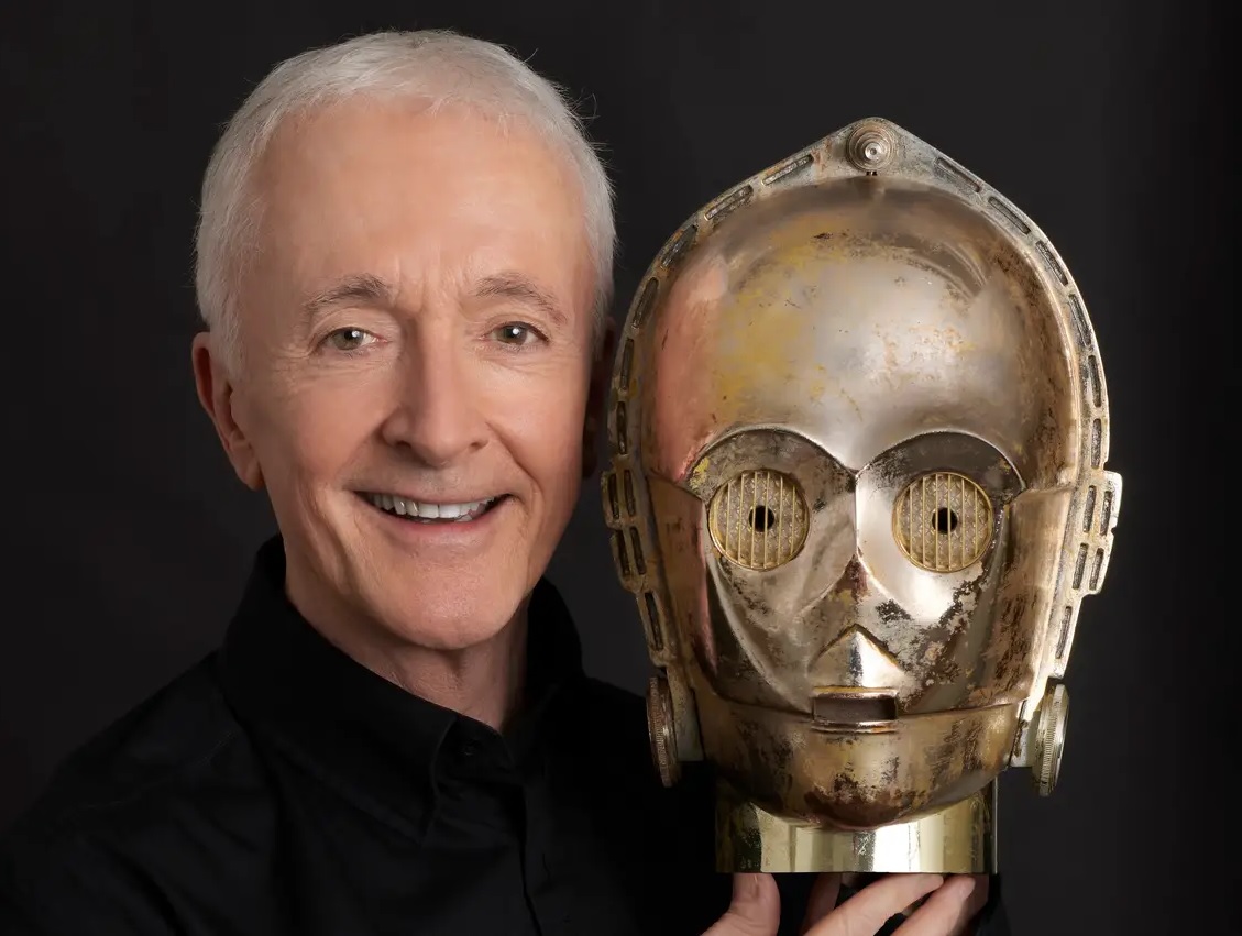 CCXP23 anuncia Anthony Daniels, o C-3PO de Star Wars