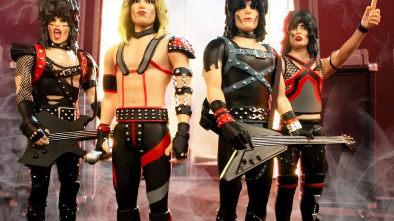 Mötley Crüe ganha série de bonecos de 'Shout At the Devil'