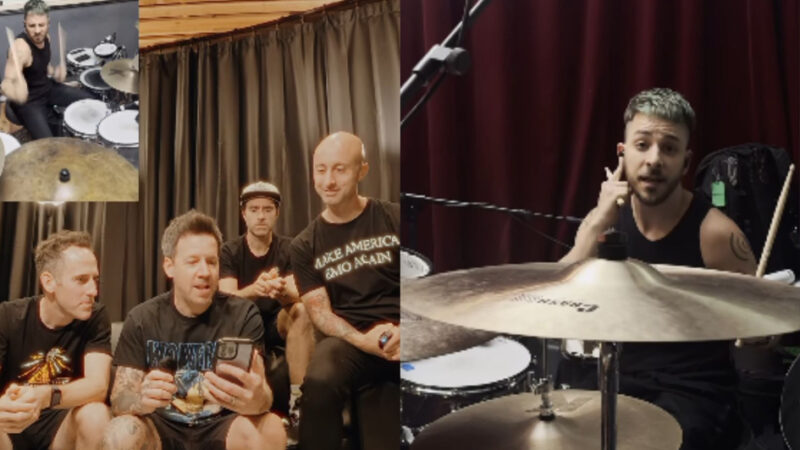 Simple Plan convida Junior Lima para tocar na banda em show no Brasil