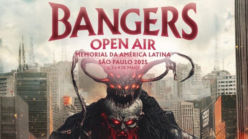 Bangers Open Air 2025 anuncia line-up com W.A.S.P, Doro, Avantasia e Kerry King