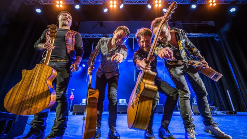 40 Fingers se apresenta no Brasil pela primeira vez